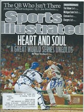 Jon Jay Yorvit Torrealba Autographed Sports Illustrated Magazine 10/31/11