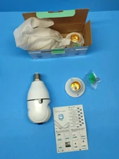 NEW Wifi Panorama Camera 5G Model YS-2303 Lightbulb Security Camera Lot of 2