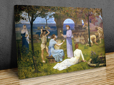 Between Art and Nature De Chavannes canvas print art wall framed or print only