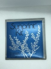 SunPrint Kit Solar Print Paper, Light Sensitive Art 10x10cm 4x4inch New