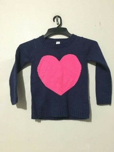 pink heart sweater