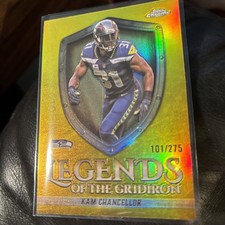 2025 Topps Chrome Football-Kam Chancellor Legend Of Gridiron Yellow /250