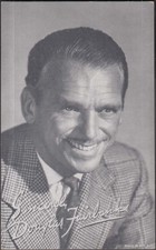Actor Douglas Fairbanks Jr arcade card c 1950s