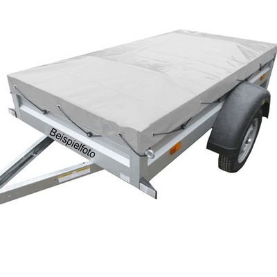 Flachplane 265 x 150 x 7,5cm grau passend zu Brenderup Bravo 260 / 4260