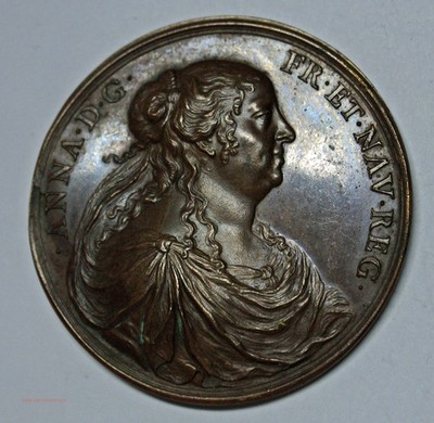 (GERM) Médaille, Louis XIV Règne Anna d'Autriche 1644, lartdesgents.fr p1484/09