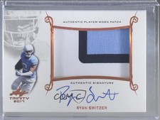 2017 Leaf Trinity Signatures Bronze Spectrum Ryan Switzer #PA-RS1 Patch Auto xr1