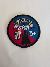 Lockheed SR-71 Blackbird reconnaissance aircraft Embroidered Patch Plane
