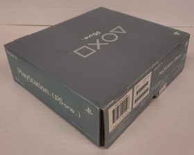 Empty Console Box for Sony PlayStation PSone Slim SCPH-101 Silver Box Variant 