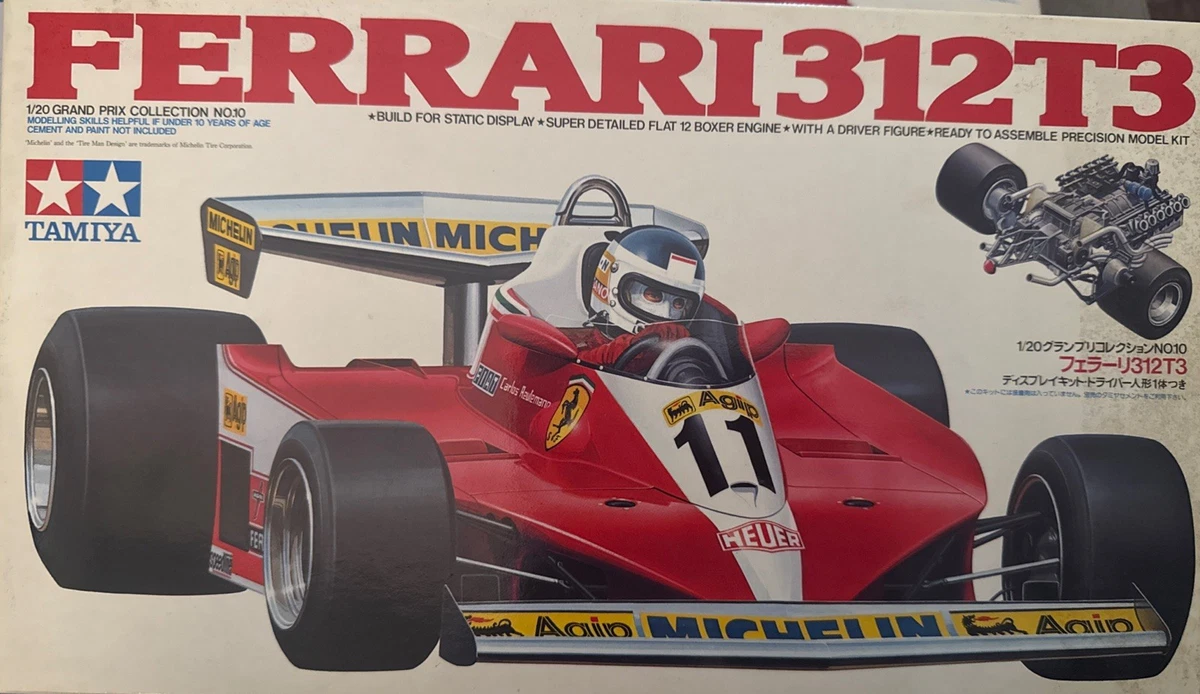 Ferrari 312t In 1/12 Scale Sports Car Toy Models & Kits for sale