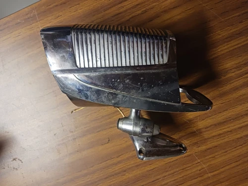 VINTAGE NU VUE MIRROR SPOTLIGHT RETRO LOWRIDER RATROD FORD CHEVY MERCURY 50'S 