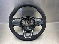 2015-2023 Challenger Charger Oem Custom Upholstered Suede Steering Wheel Auto