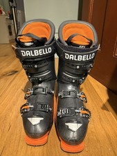 Brand New Dalbello DS 120 Mens Ski Boots - Black Orange - UK9 or size 27.5 