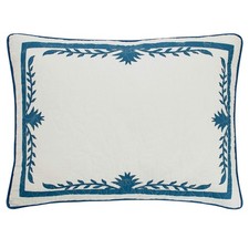 Tommy Bahama - Pillow Sham, 100 Cotton Bedding Overlap Closure Soft Textured