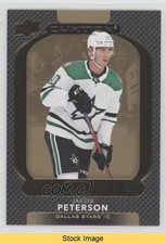 2021-22 Upper Deck Ovation Rookies Gold Foil Jacob Peterson #123 READ 5x5