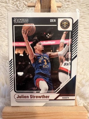 Panini Donruss 2024-25 NBA No #182 Julian Strawther Denver Nuggets
