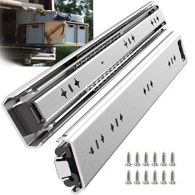 Heavy Duty Drawer Slides 16in 260Lbs Full Extension Ball Bearing Side Mount