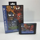 SEGA MEGA DRIVE GAME VENOM SPIDER-MAN SEPARATION ANXIETY RARE
