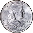 1953 50c Franklin Half Dollar ~ Uncirculated