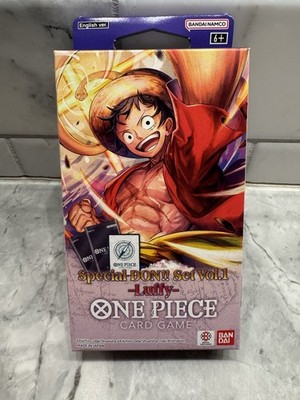  NEW One Piece TCG: Special Don Set Volume 1 (Luffy)  FACTORY SEALED! 