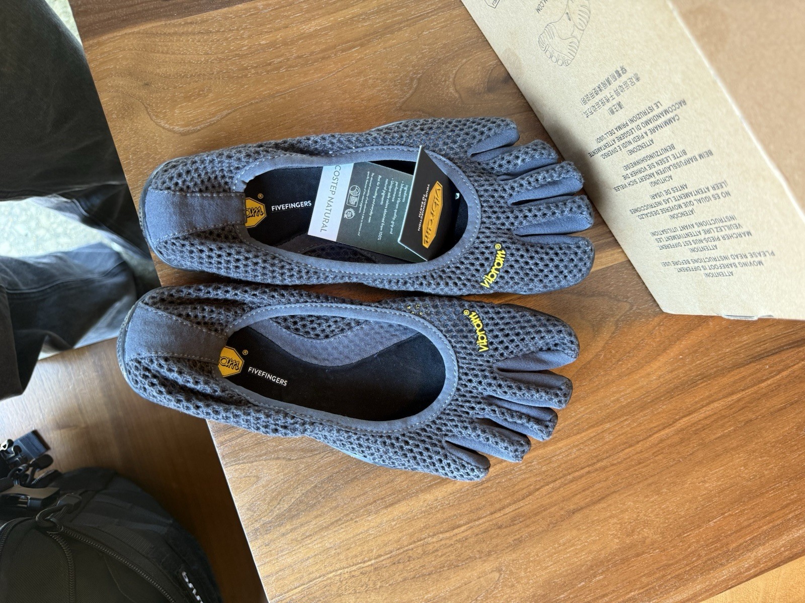 Vibram FiveFingers VI-B Eco Black EU Size 37 Brand New Sold Out