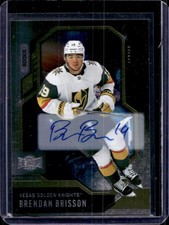 Brendan Brisson 2024-25 Metal Universe Hocket #122 Rookie Auto