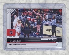 2025 Caitlin Clark Panini Instant WNBA #70 Clark Powers Fever Cup Finals