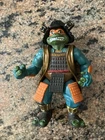 Vintage TMNT III Samurai Mike Action Figure 1993 Playmates Michelangelo 4.5 Inch