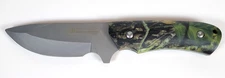 United Outdoor Life Fixed Blade Hunting Knife with Camo Sheath
