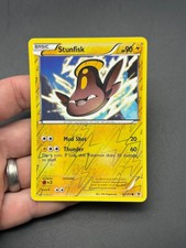 Pokemon Card Stunfisk 42/101 Reverse Holo Noble Victories NM