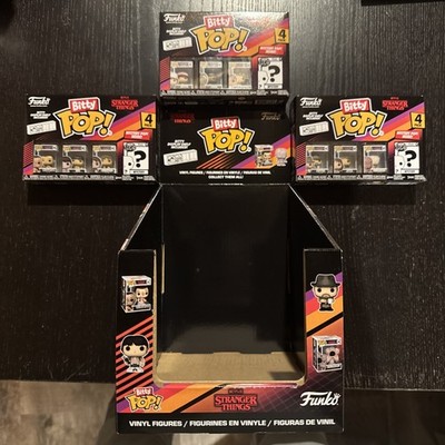 Funko Bitty Pop! Stranger Things Lot Plus Display Box Set of 12