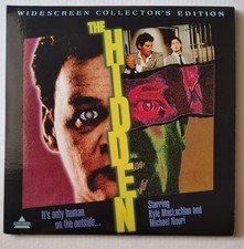 THE HIDDEN Laserdisc LD 1987 Widescreen Collector's Edition Rare 2 Discs OOP