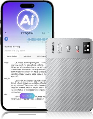 AI Voice Recorder, Transcribe & Summarize AI Audio Recorder