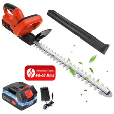 Handheld Electric Cordless Hedge Trimmer Grass Shear Bush Trimmer With Battery