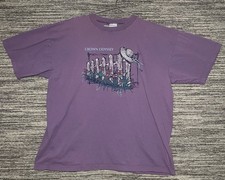 Vintage Crown Odyssey Cruise Ship Graphic T Shirt USA Made Gear For Sports XXL