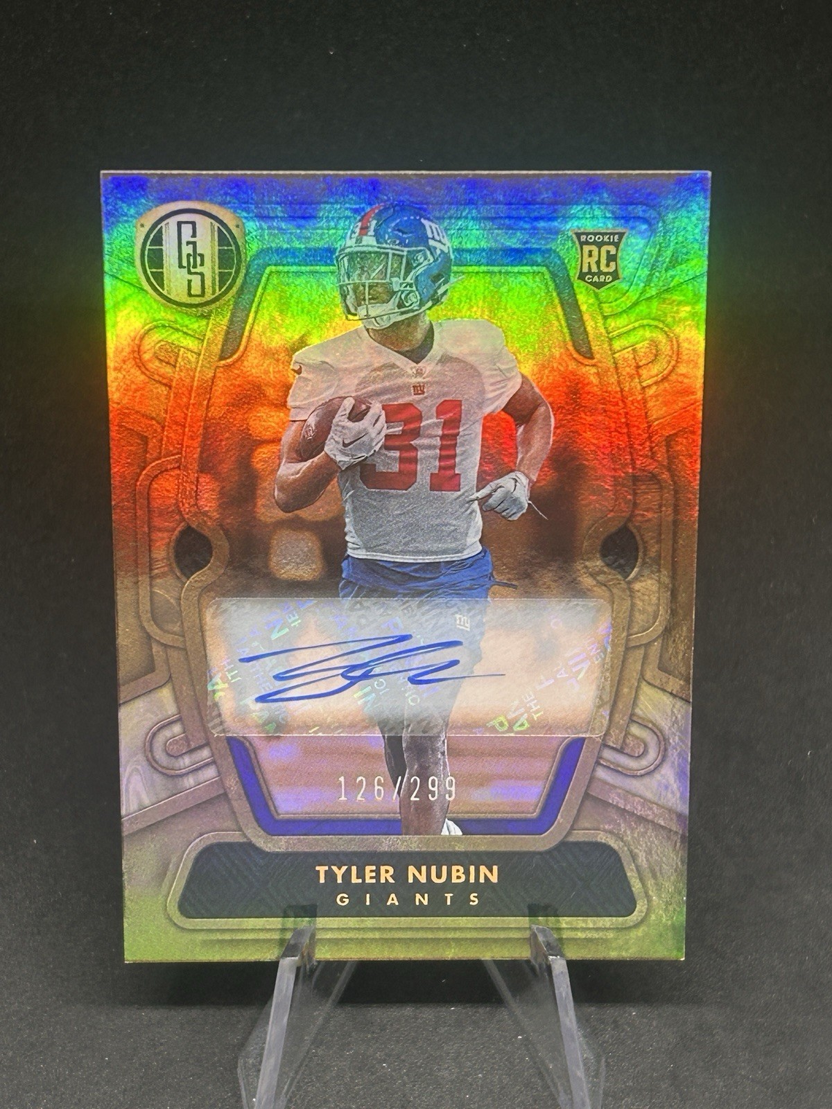 Tyler Nubin Panini Gold Standard #165 Autograph
