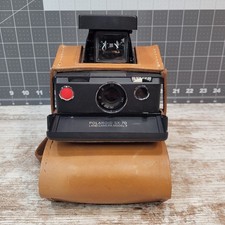 Polaroid SX-70 One Step Original Land Camera Model 3 Black AS IS
