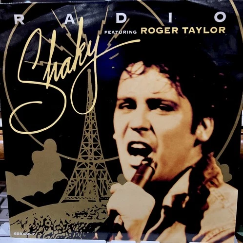 Shakin Stevens “Radio” Rare 7" Vinyl Single 1992 Roger Taylor Queen Record Shaky