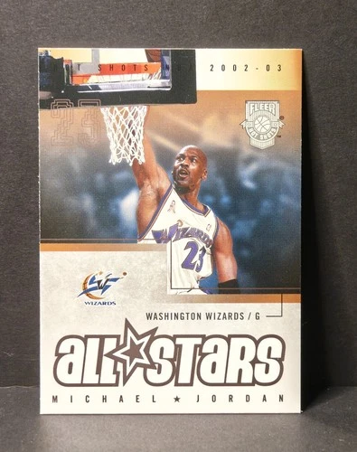 2002-03 Fleer Hot Shots - All-Stars MICHAEL JORDAN #155