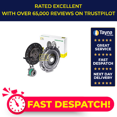 Clutch Kit 3pc (Cover+Plate+CSC) fits MERCEDES VANEO 414 1.6 02 to 05 M166.961