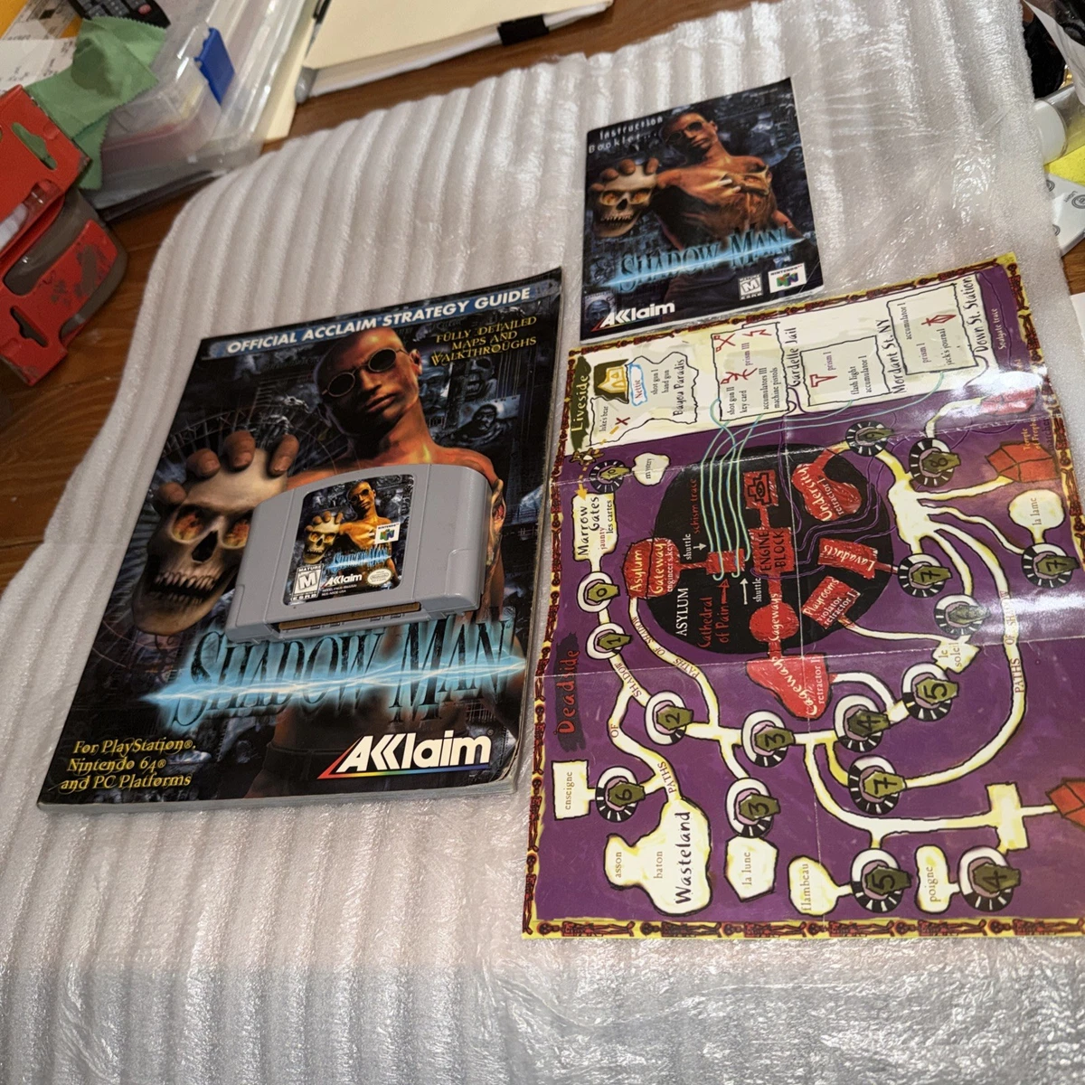 Preços baixos em Jogos de videogame Nintendo 64 Shadow Man 1999 | eBay
