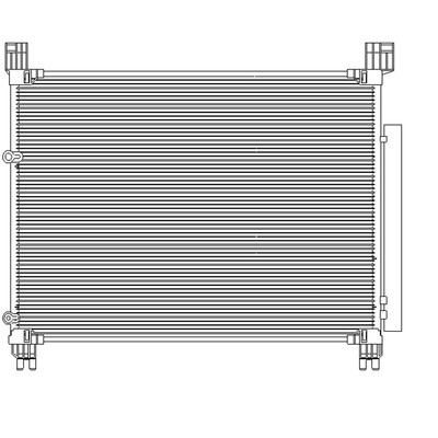 CND30017 New Replacement A/C Condenser Fits 2016-2019 Lexus RX350 eBay