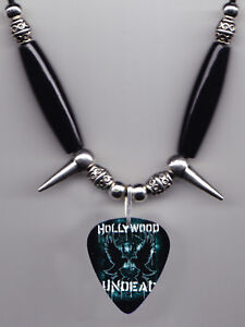 Hollywood Undead Mirror Dove Grenade Black Guitar Pick Necklace Ebay