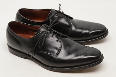 Allen Edmonds Dress Shoes Flatiron Size 10.5 ALLEN EDMONDS Flatiron Oxford Shoes Burnished Brown Leather  main image 2