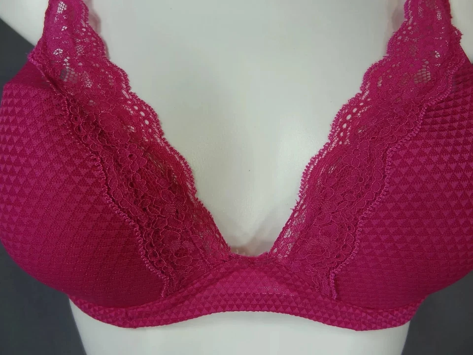 Sujetador Passionata 5701 con aros forrado rosa talla 32D EE. UU. Foto 3 de 4