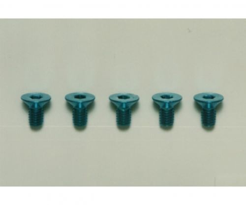 TAMIYA - 3x6mm Senkkopfschrauben blau (5) (53771) - Bild 1 von 1