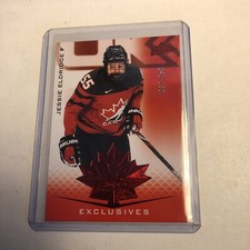 2021-22 Upper Deck Team Canada Juniors Jessie Eldridge Exclusives #037/250
