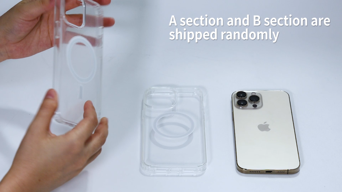 For iPhone 16 14 13 12 Pro Max Clear Case MagSafe Shockproof