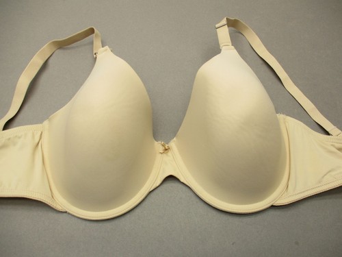 Reggiseno Demi moderno 40DD Maidenform nudo foderato ferretto convertibile tutti i giorni 2H - Foto 2 di 8
