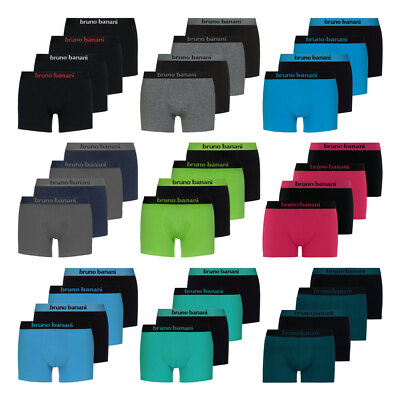 4er Pack bruno banani Boxershorts Boxer Shorts Unterhosen Flowing S M L XL XXL
