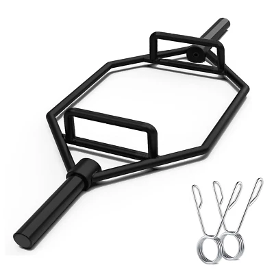 FFITNESS BILANCIERE ESAGONALE OLIMPICO HEX BAR 300KG DISCHI Ø50MM - CON INESTETISMI